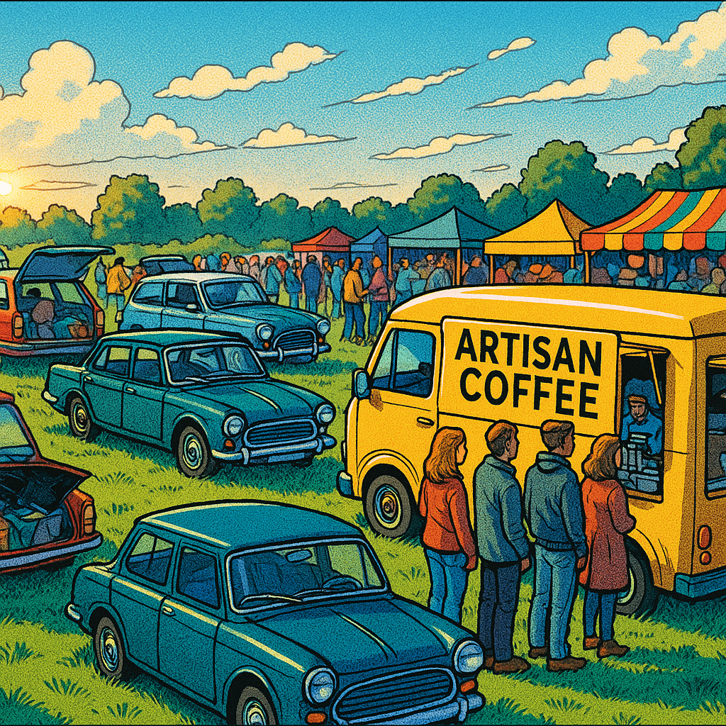 Car Boot Foodie Finds: Why the UK’s Car Boot Sale Food Scene is Having a Moment