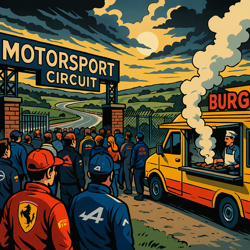 Burger Joints Near the UK’s Most Famous Motorsport Circuits